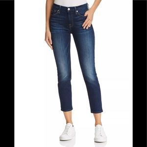 7 For All Mankind Kimmie Crop Denim Jean